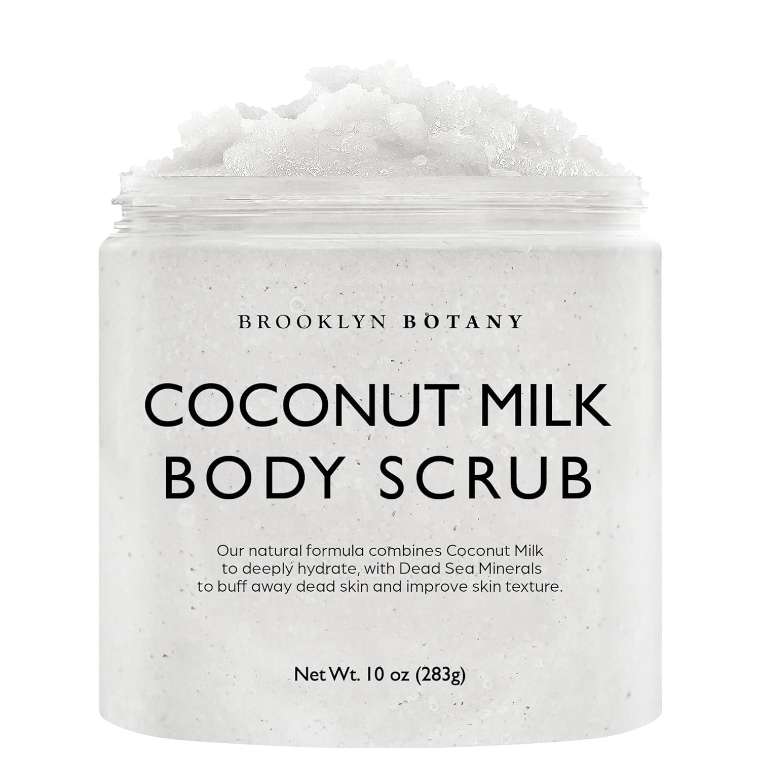 Buy now Brooklyn Botany Brown Sugar Body Scrub - Moisturizing and Exfoliating Body, Face, Hand, Foot Scrub - Fights Acne, Fine Lines & Wrinkles, Great Gifts For Women & Men - 10 oz Coconut Milk at indiglob india