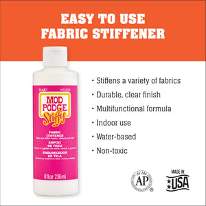 Buy now Plaid Stiffy Fabric Stiffener (8-Ounce), 1550 at indiglob india