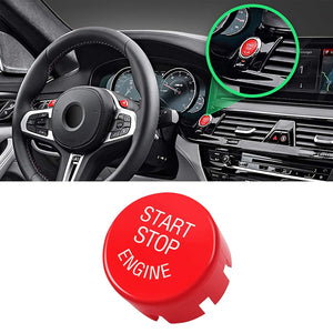 Buy now Jaronx Sports Red Start Stop Engine Switch Button Compatible with BMW,Power Ignition Start Stop Button Replacement(Compatible with BMW 1 2 3 4 5 6 7 X1 X3 X4 X5 X6/F30 F10 F01 F15 G01 G30 G31 G11 G12) at indiglob india