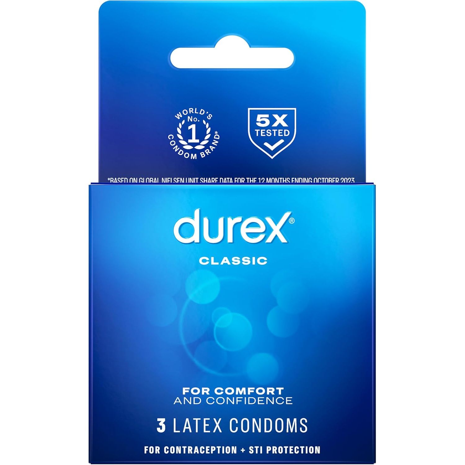 Buy now Durex XXL Extra Large Lubricated Condoms, 3 Count at indiglob india
