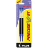 Pilot, Precise V7 RT Liquid Ink Refills, Extra Fine Point 0.7 mm, Blue, Pack of 2 - Blue