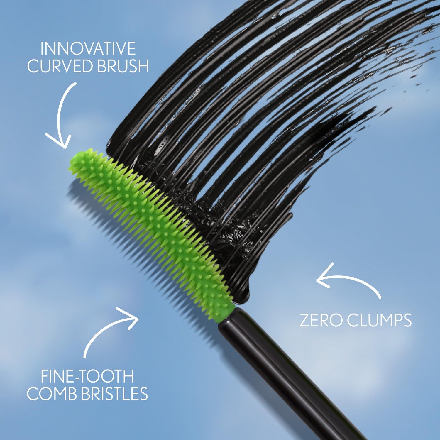 COVERGIRL COVERGIRL Clump Crusher Mascara, 20X More Volume, Double Sided Brush, Long-Lasting Wear - 800 Very Black (Pack of 2) Arrival | Original India