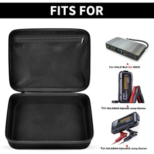 Buy now GWCASE Case Compatible with Halo Bolt Air 58830/57720/ Air+ 55500/ for ACDC Max Emergency Power Kit Car Jump Starter with Tire Pump. Car Charger Power Bank Holder for Battery Jump Starters(Box Only) at indiglob india