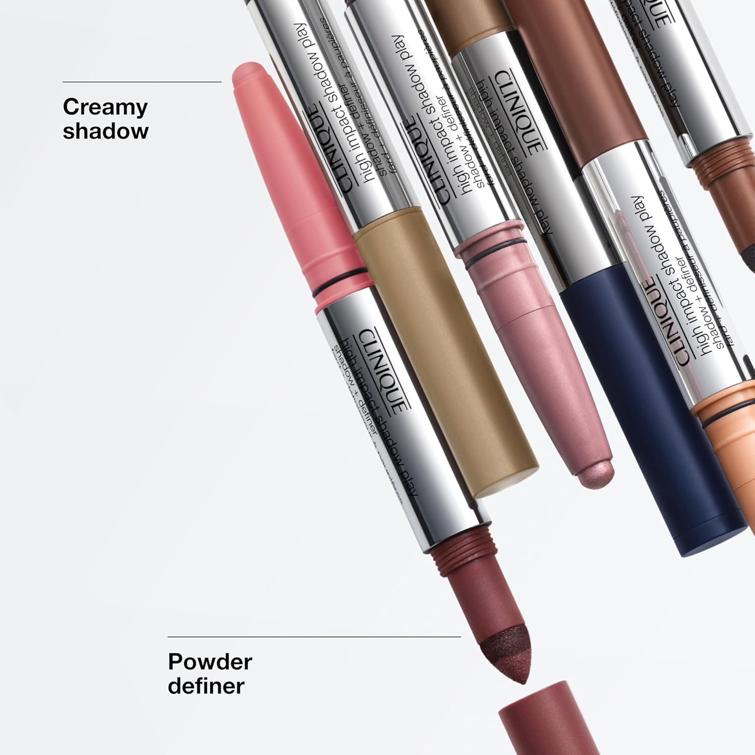 Clinique Clinique High Impact Shadow Play Shadow + Definer | Eyeliner + Eyeshadow | Crease Proof, Water Resistant + Safe For Sensitive Eyes Arrival | Original India