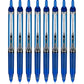 Buy now Pilot Precise V7 RT Refillable & Retractable Liquid Ink Rollerball Pens, Blue Ink Pens, Fine Point (0.7 mm), 8-Pack - Ideal for School, Journaling, and Office Writing Default at indiglob india