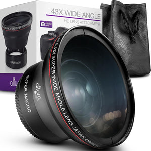 Buy now Altura Photo 49MM 0.43x HD Wide Angle Lens with Macro - Attaches to 49MM Filter Thread (Not Camera Body) Mirrorless Camera Accessories for Canon EOS M50, M2, M3, M5, M6 II, M10, M100, M200, R50, R100 at indiglob india