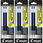 Buy now Pilot, G2 Gel Ink Refills, Fine Point 0.7 mm, Black, Pack of 6 Extra Fine Point Blue at indiglob india