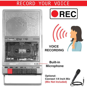 Buy now Hamilton Buhl Classroom Cassette Player, 2 Station, 1 Watt (D132) (HA802) at indiglob india