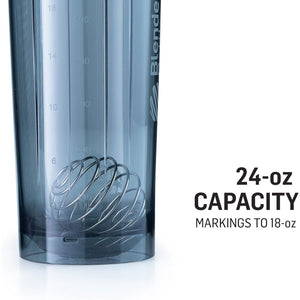 Buy now BlenderBottle Shaker Bottle Pro Series Perfect for Protein Shakes and Pre Workout, 24-Ounce, Black at indiglob india