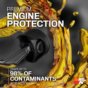 Buy now K&N Motorcycle Oil Filter: High Performance, Premium, Designed to be used with Synthetic or Conventional Oils: Fits Select Kawasaki Vehicles, KN-401 at indiglob india