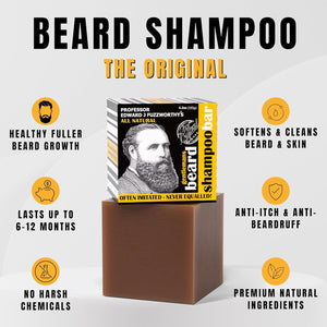 Buy now Professor Fuzzworthy's Beard SHAMPOO with All Natural Oils From Tasmania Australia - 120gm at indiglob india
