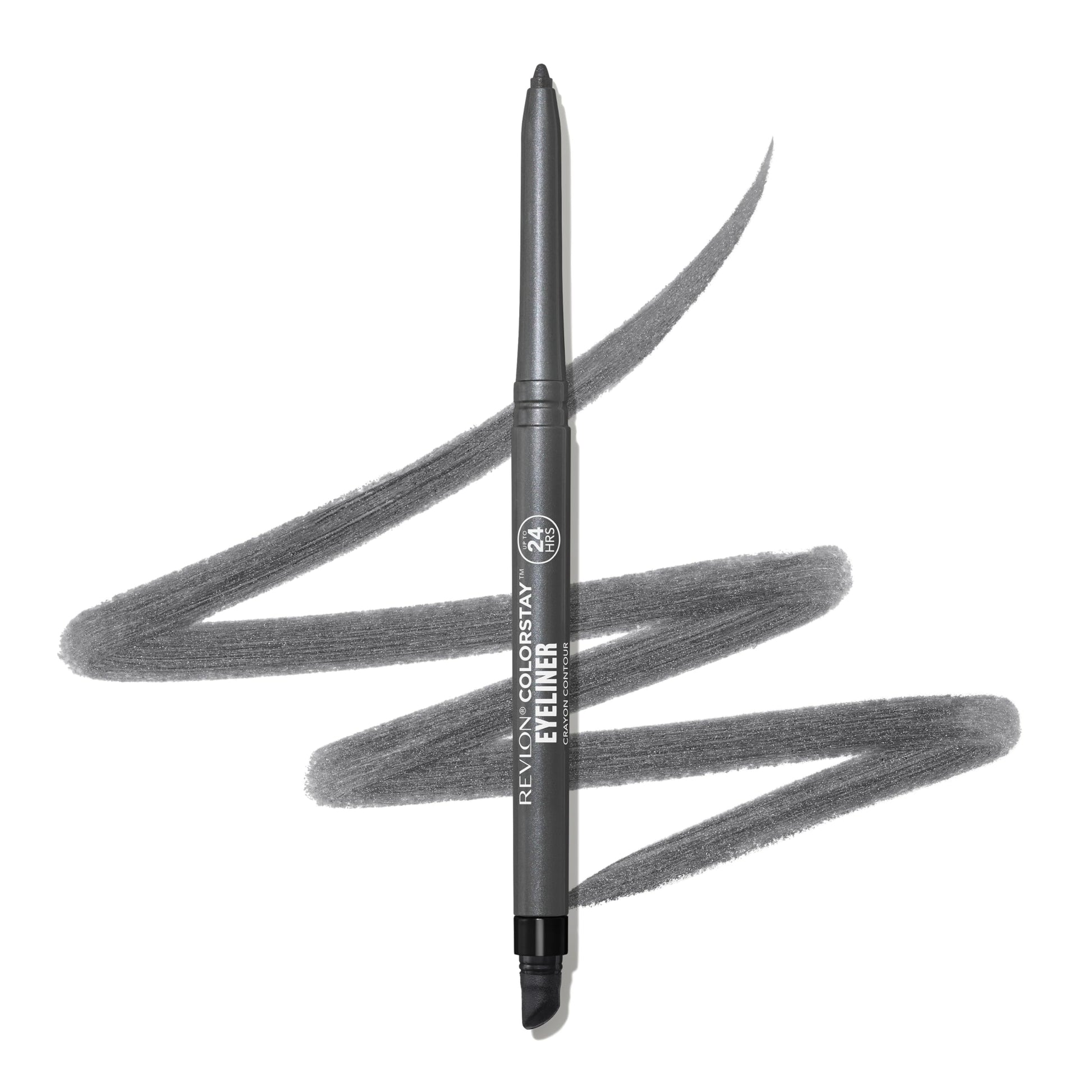 Buy now REVLON ColorStay Pencil Waterproof Eyeliner, Smudge-Proof, Eye Makeup with Built-In Sharpener, 204 Charcoal, 0.01 oz at indiglob india