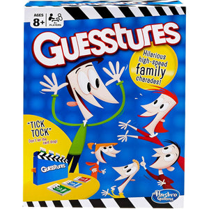 Buy now Hasbro Gaming Guesstures Game, Charades Game for 4 or More Players, Family Party Game for Ages 8 and Up at indiglob india