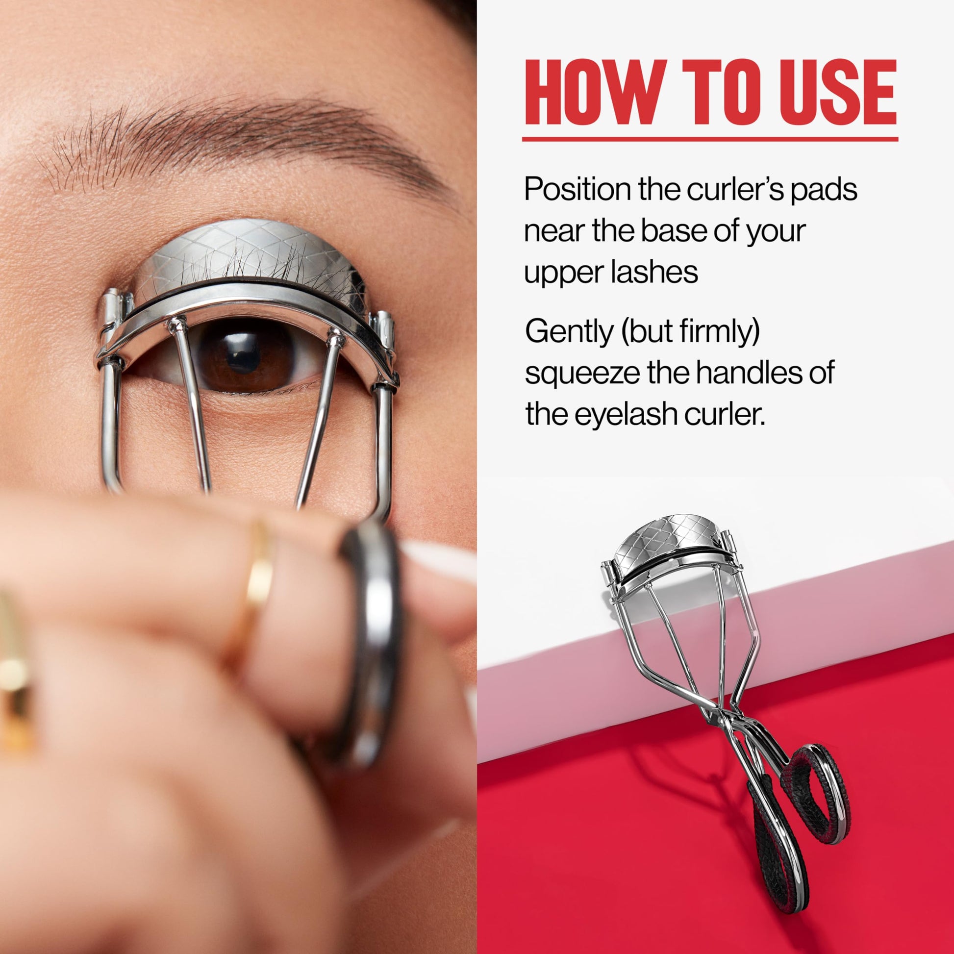Buy now Revlon Natural Curl Lash Curler, Gives a Natural Eyelash Lift, with Finger Grips for a Non Slip Grip, Easy to Use, 1 Count at indiglob india