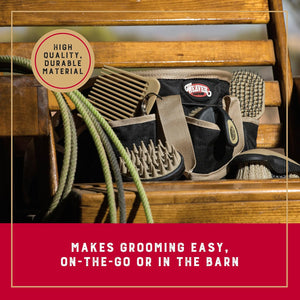 Buy now Weaver Leather Grooming Kit, Black/Beige, 65-2055-BK at indiglob india