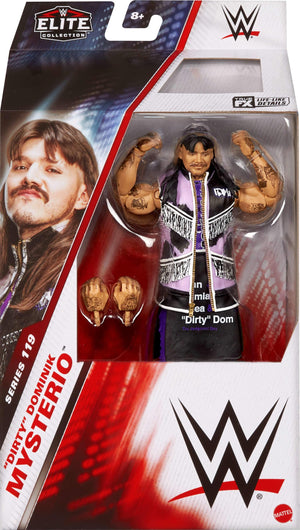 Buy now Mattel WWE Elite Action Figure & Accessories, Series #119, 6-inch Collectible Dominik Mysterio with 25 Articulation Points & Swappable Hands at indiglob india