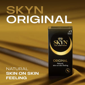 Buy now SKYN Original Condoms, 12 Count (Pack of 1) at indiglob india