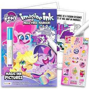 Buy now My Little Pony Imagine Ink Book Set (Includes Mess Free Marker and Stickers) at indiglob india