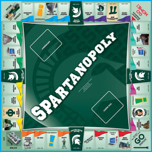 Buy now Late for the Sky Michigan State University Spartanopoly Medium at indiglob india