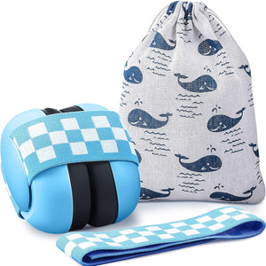 Buy now TOODOO Baby Ear Protection Noise Cancelling Ear Muffs Toddler Headphone with Adjustable Elastic Headband for Baby 3-36 Month at indiglob india