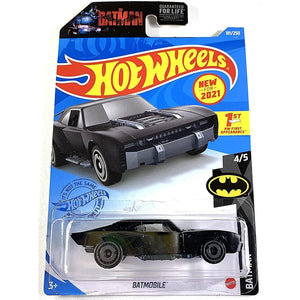 Buy now Hot Wheels 2021, Batmobile Black, Batman 4/5, 181/250, HW First Appearance, New for 2021! Default at indiglob india