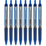 Buy now Pilot Precise V5 RT Refillable & Retractable Rollerball Pens, Extra Fine Point Pens 0.5 mm, Blue, Pack of 8 - Ideal for School, Journaling & Office Writing at indiglob india