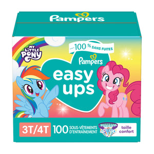 Buy now Pampers Size 5 Diapers, Potty Training Underwear for Toddlers, Easy Ups Diapers, Pull Up 3t-4t Training Pants for Girls and Boys, 100 Count, Giant Pack (Packaging & Prints May Vary) at indiglob india