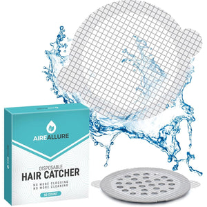 Buy now 50 Pack, Disposable Shower Drain Hair Catcher Mesh Stickers… at indiglob india