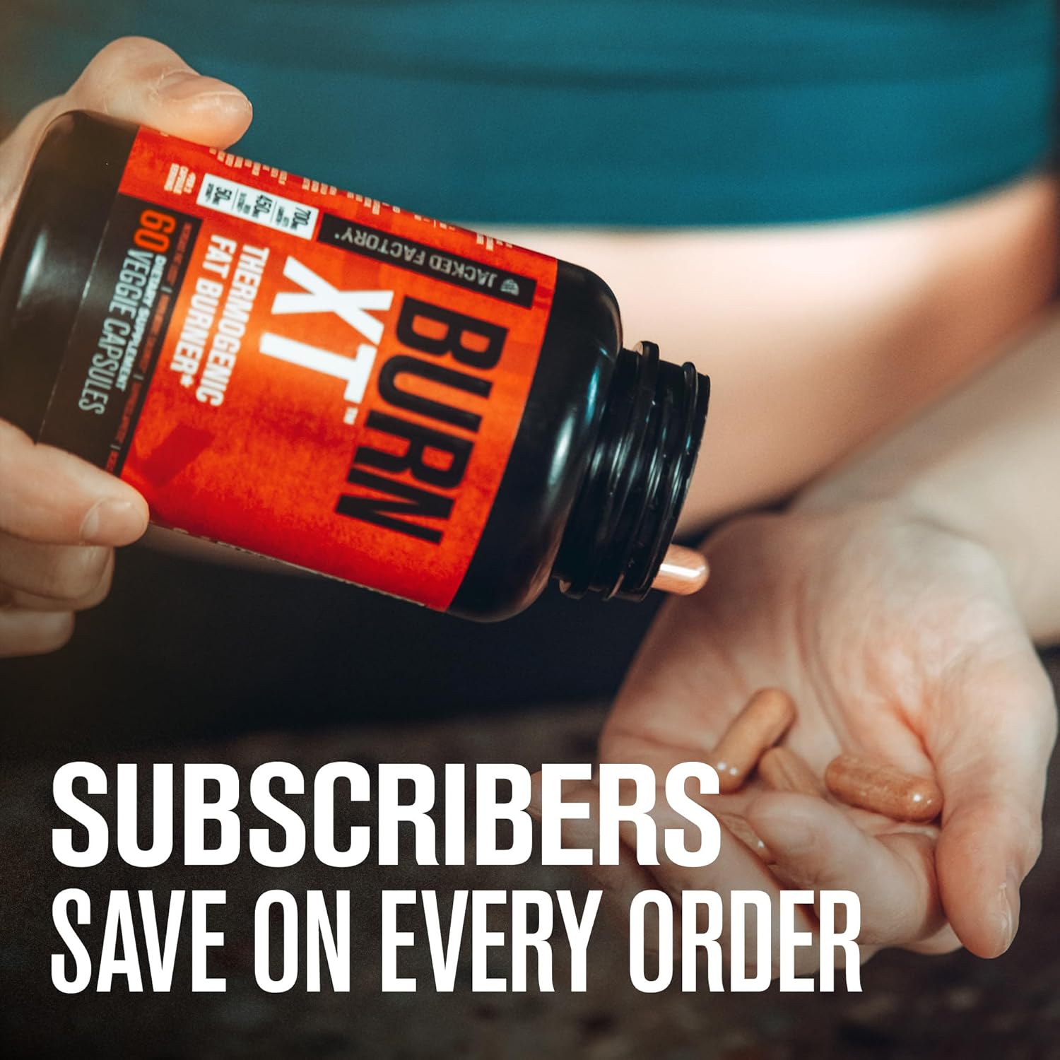 Buy now Jacked Factory Burn-XT Clinically Studied Fat Burner & Weight Loss Supplement - Appetite Suppressant & Energy Booster - with Acetyl L-Carnitine, Green Tea Extract and More - 60 Natural Diet Pills at indiglob india