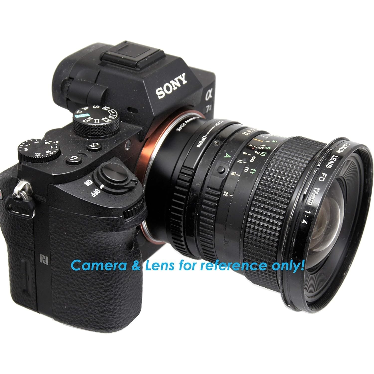 Buy now Fotasy Cannon FD Lens to E Mount Adapter, FD E Mount, FD Lens to E, Compatible with Sony Mirrorless a7 a7R a7s II III IV a9 a7c Alpha 1 a6600 a6500 a6400 a6300 a6100 a6000 a5100 a5000 a3500 ZV-E10 at indiglob india