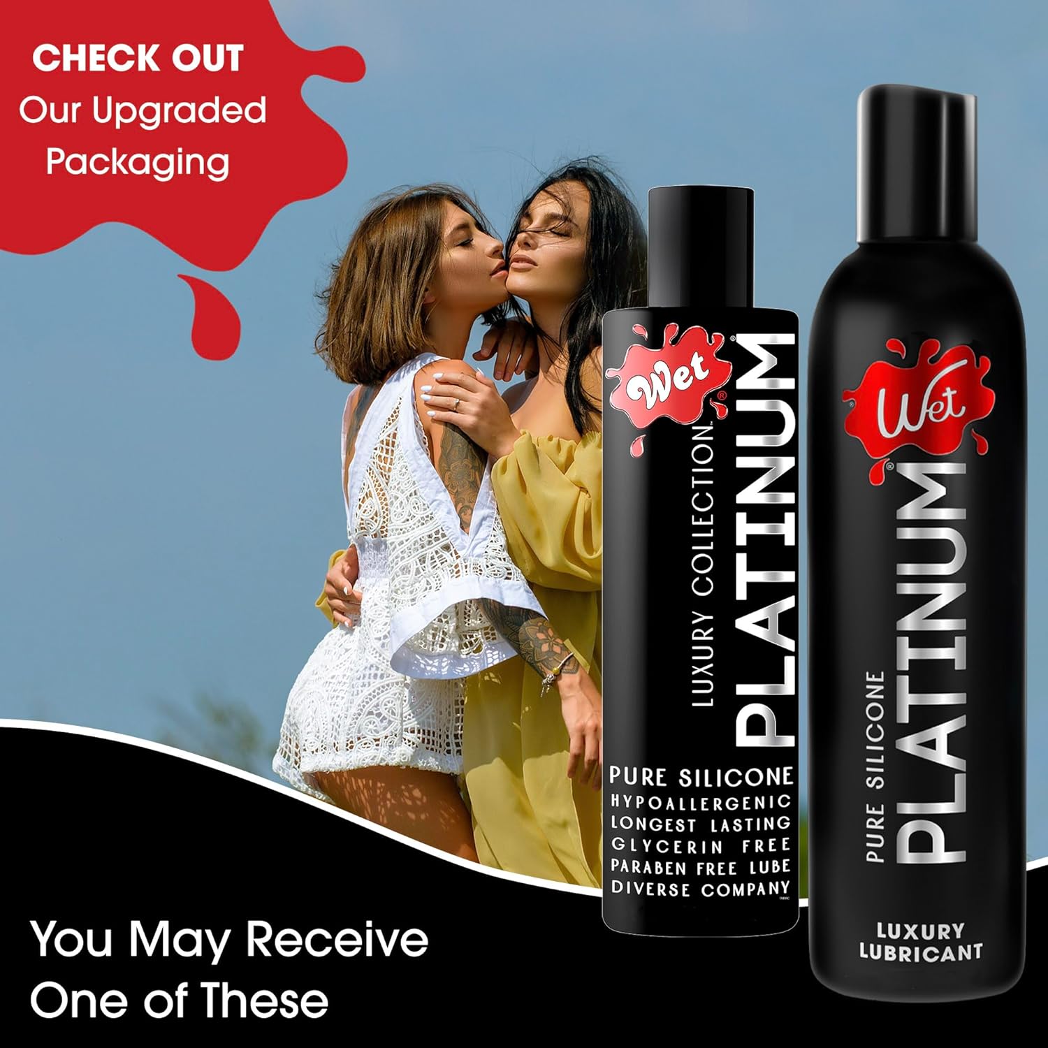Buy now Wet Platinum Silicone-Based Personal Lubricant | Ultra Smooth, Super Slick, Hypoallergenic, Long-Lasting Performance, Waterproof Formula| Lube for Men, Women & Couples, 4.2 fl oz at indiglob india