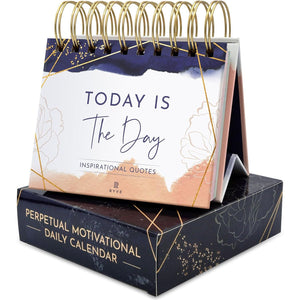 Buy now Motivational Calendar - Daily Flip Calendar with Inspirational Quotes - Inspirational Desk Decor for Women, Office Decor for Women Desk, Inspirational Gifts for Women, Desk Accessories for Women at indiglob india