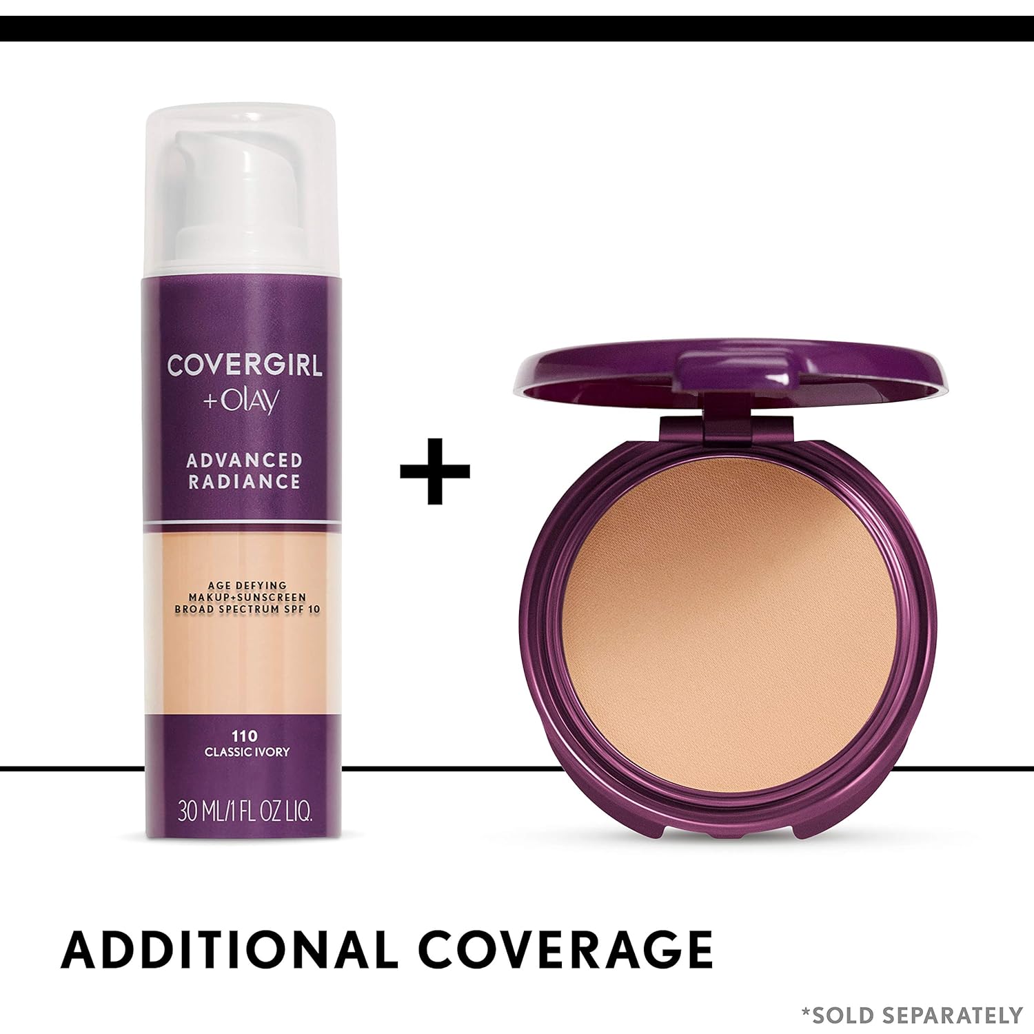 COVERGIRL COVERGIRL Advanced Radiance Age Defying Foundation Makeup Creamy Beige, 1 oz Launch | Order Online India