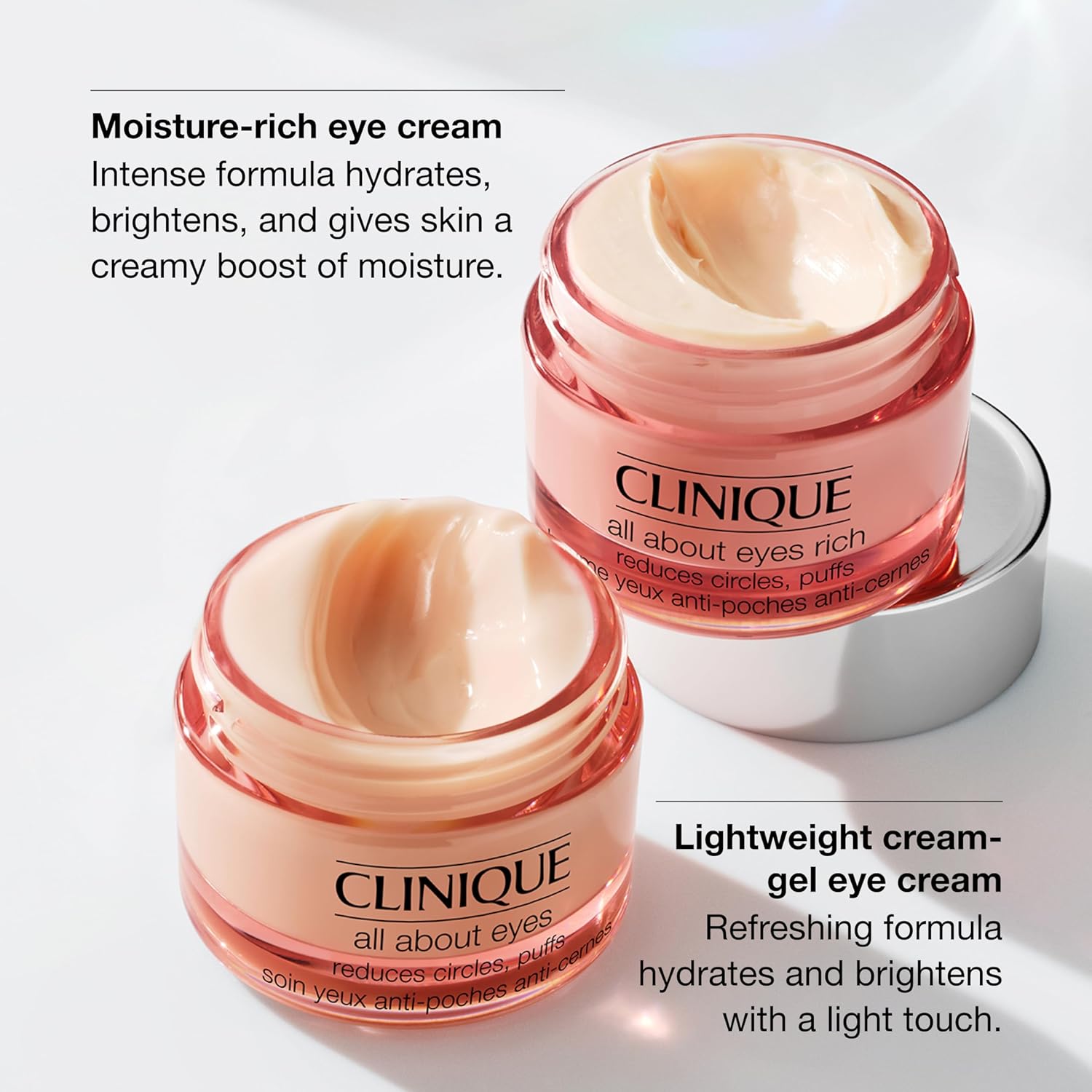 Clinique Clinique All About Eyes Lightweight Eye Cream With Vitamin C | Hydrating, Brightening, Depuffing + Dark Circle Reducing Online | Shop India Price