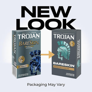 Buy now Trojan Bareskin Thin Premium Lubricated Condoms - 24 Count at indiglob india