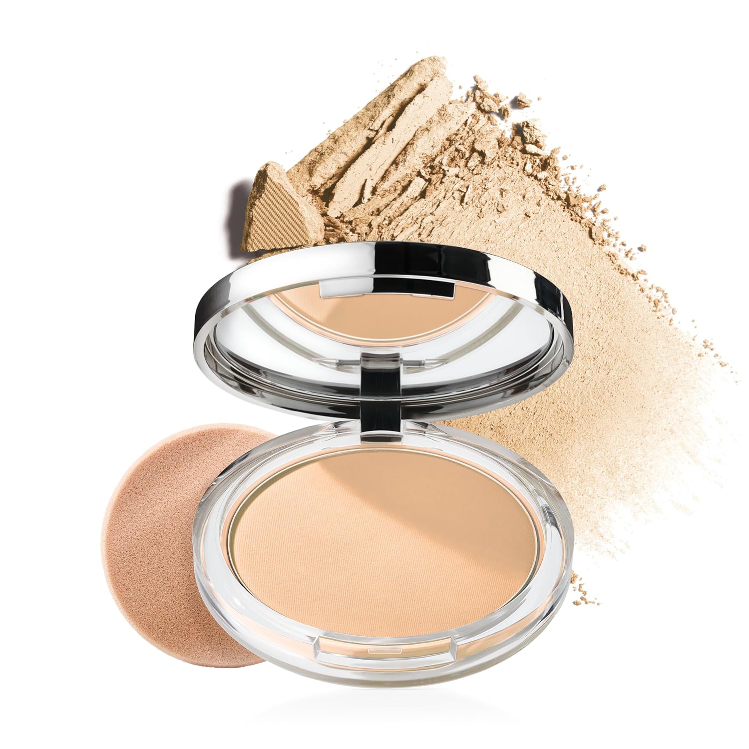 Clinique Clinique Stay-Matte Sheer Pressed Powder For Oily Skin Types | Sheer Coverage + Matte Finish | Minimizes Shine Online | Available in India