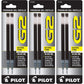 Buy now Pilot, G2 Gel Ink Refills, Fine Point 0.7 mm, Black, Pack of 6 Extra Fine Point Black at indiglob india