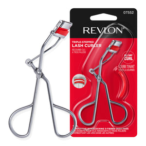 Buy now Revlon Triple-Stepped Lash Curler, Eyelash Lift For a Super-Curled Look in One Squeeze, 3-Tiered Pads for Gentle, Tug-Free Curling, 1 Count at indiglob india