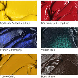 Buy now Winsor & Newton Winton Oil Color Paint, Intro Set, 6 x 21ml Tubes, Multicolor, 0.73 Fl Oz (Pack of 6) at indiglob india