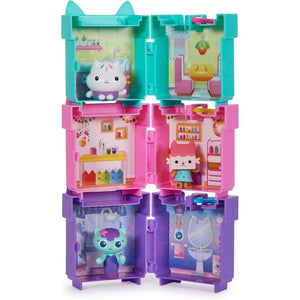 Buy now Gabby's Dollhouse, 3 Clip-On Playsets, with Cakey, Baby Box and Mercat Toy Figures and Dollhouse Accessories, Kids Toys for Ages 3 and Up at indiglob india