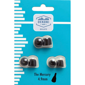 Buy now Mercury Bulletz Premium Memory Foam Ear Tips | Replacement Earbud Tips in Small, Medium, Large Sizes | Single Pair, 3-Pack & Variety Pack Options for in-Ear Headphones (Three Pack, Variety) at indiglob india