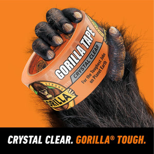 Buy now Gorilla Crystal Clear Tape, 1.88” x 18 yd (Pack of 1) - Weather Resistant for Indoor or Outdoor Projects and Repairs at indiglob india