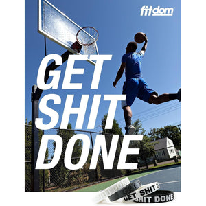 Buy now Inspirational Silicone Bracelets Rubber Band Wristbands. Custom Embossed With Motivational Saying. Perfect for Fitness, Basketball, CrossFit, Sports & Task at indiglob india